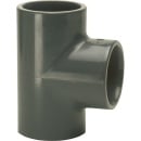 PVC-U - Adhesive fitting T-piece, 25 mm, adhesive socket...