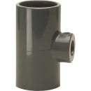 PVC-U - Adhesive fitting T-piece reduced, 25x20x25mm,...