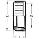 PVC-U - klebefitting Überwurfmutter, 50 mm 621.69.00.50 NEU