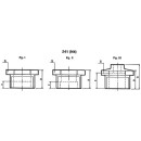 Malleable iron fitting galvanized No.241 Reducer d =...