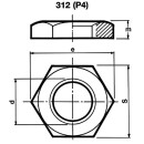 Hermann Schmidt malleable cast iron fitting galvanised...