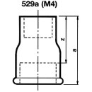 Malleable iron fitting galvanized No.529A Extension d = 3/4 NEW