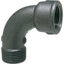 Hermann Schmidt malleable cast iron fitting, black...