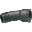 Hermann Schmidt malleable cast iron fitting, black bend...