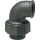 ATUSA Malleable cast iron fitting, black Elbow union 1/2"" (i/i) type 96, conical sealing NEW