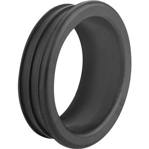 Haas rubber nipple black for WT siphon pipe 58 x 50mm NEW