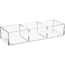 Evenes Plexiglas Sorting Box transparent 240x80x50mm NEW