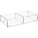 Evenes Plexiglas Sorting Box transparentny 240x120x50mm...