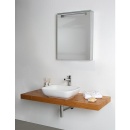 Armoire de toilette Surna avec bandes lumineuses LED 10...