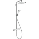 hansgrohe shower system Croma E 280 hand shower, overhead...