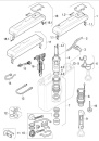 GEBERIT operating lever for AP 127 NEW