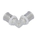 Comisa pressfitting pour MSVR angle 90°, étamé, 16x2 - 16x2mm NEW