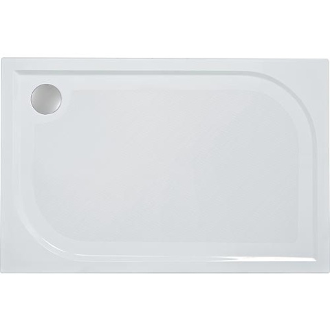 Shower tray Ebby, made of mineral cast WxHxD:1000x38x800mm, incl. mounting feet and Anti NEW