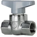 TECO ball valve T4 IG x IG 1/2 matt chrome-plated with...