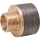 Raccord fileté en laiton rouge Manchon pointu type 3242 3/4``x 1/2`` A/I 441142 NOUVEAU