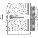 NORMBAU fixing set for solid brick, concrete, limestone,...