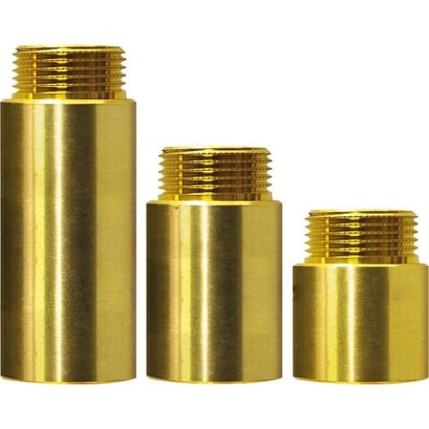 Comisa tap extension, heavy duty. AG-IG 3/4, 40mm brass NEW