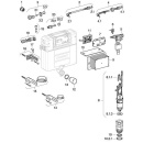 GEBERIT clip de fixation vanne de remplissage Omega-12...