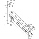 Alargadera Fischer ALK para sistema FLS, perfil 17/31...