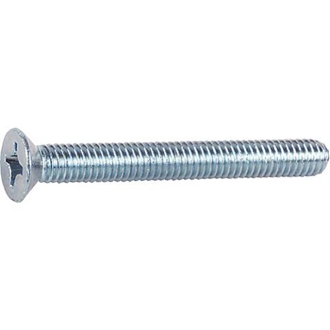 Tornillo avellanado ranura en cruz H M 3 x 20 DIN 965 4.8 galvanizado PU 100 4001796573002 NUEVO