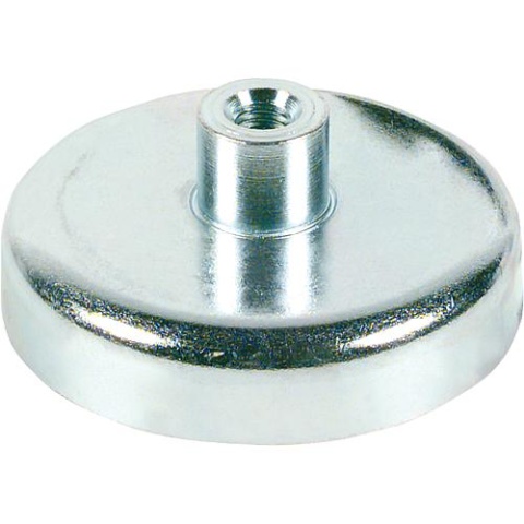 pinza magnetica piatta beloh con nastro filettato max. temperatura di esercizio 200°C dim. 13 x 11,5 mm, 1 pezzo BM 31.022 NUOVO