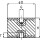 POMPKA GUMOWA TYP C 40 x 30 mm, IT/IG M 8 K0569.04003055 NOWOŚĆ