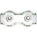 Dolezych Duplex rope clamp with 2 screws, galvanised,...