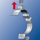 Fischer buisklem FRSN Klembereik 25-28 mm (3/4"") Aansluitschroefdraad M8/M10 49790 NIEUW