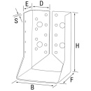 Beam shoes type I 140 x 180I hot-dip galvanised (tzn) 5701953045210 NEW