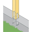 Betonanker 300x2 B40xH280xL20xS2,0 feuerverzinkt (tzn)...