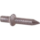 Einschlagnagel mit breitem Kragen, D = 4,2/18mm, VPE =...