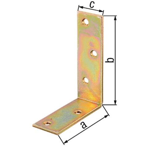 GAH Balkenhoek, 75x100x30mm, verzinkt 332259 NIEUW