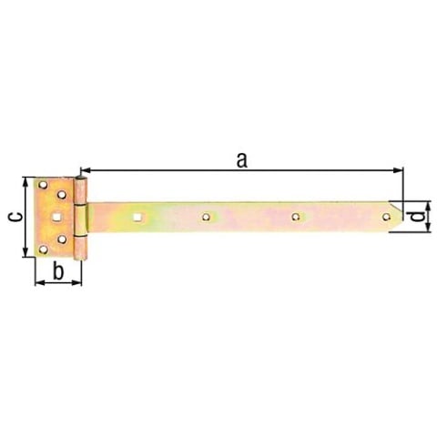 Kruishanger 391/59x103mm gegalvaniseerd 310967 NIEUW