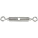 Turnbuckle stainless steel A4 with 2 eyes, M8 90724A8 NEW