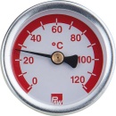 PAW vervangingsthermometer nieuwe versie vanaf 07/2010 dia. 50mm - rood E15039 NIEUW