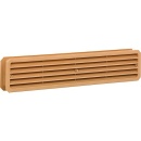 Grille de ventilation de porte Helios TGW SB-Pack brun...