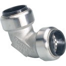 Aalberts stainless steel push-fit elbow 90° (i/i) 15...