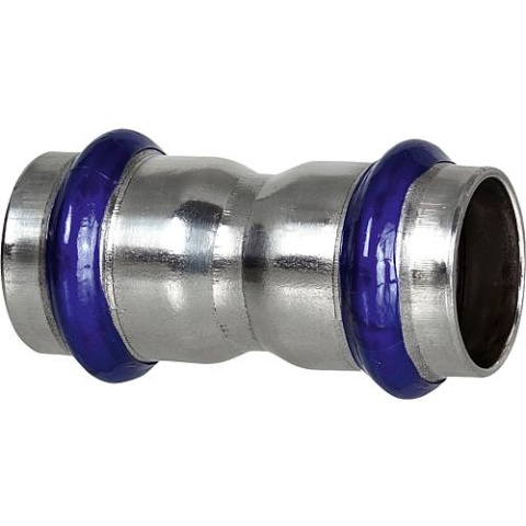 Raccordo a pressare in acciaio inox con presa a V 15 mm S10ACVI-LBP NUOVO