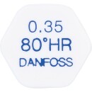 Danfoss brandermondstuk 0,45/60°HR Ronde kop DANHR 004 56 030H7906 NIEUW