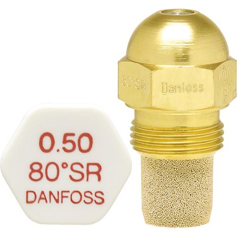 Danfoss brandermondstuk 0.40/45°SR Ronde kop mondstuk 030F5904 NIEUW