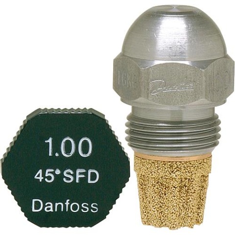 Danfoss brandermondstuk 0,40/45°SFD 030F4004 NIEUW