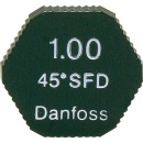 Danfoss brandermondstuk 0,55/80°SFD 030F8010 NIEUW