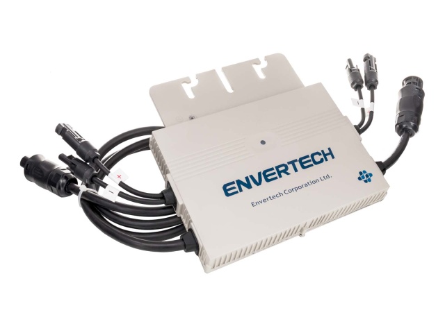 Envertech EVT560 Micro inverter per 2 pannelli da 400 Watt ciascuno Collegamento Betteri NUOVO