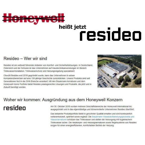 Honeywell Resideo SAT PACK MZ 500MM SAT PACK NIEUW