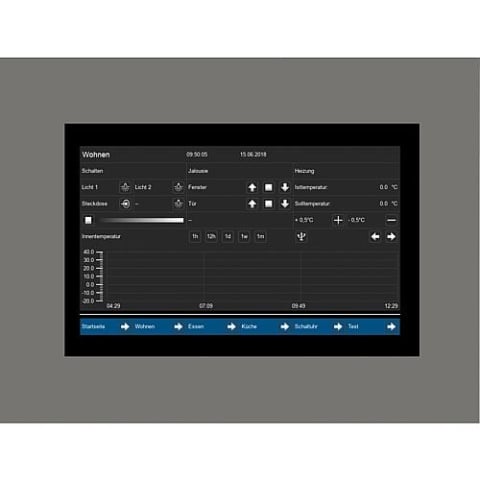 MDT Touchpanel VisuControl MDT Tamaño: 7 pulgadas / 17,7 cm NUEVO