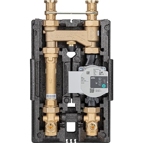 PAW Set de charge de combustible solide Heatbloc K36, DN25(1"), thermorégulateur 45°, Wilo Para SC25/6-43 NOUVELLE