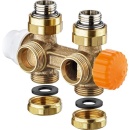 IMI Hydronic Heimeier Multilux 4-Eclipse-Set con Halo,...