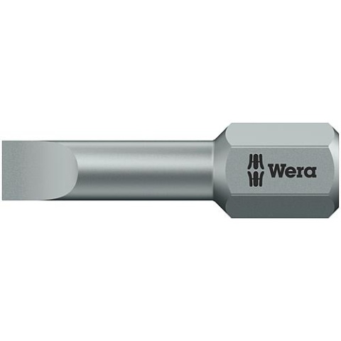 Wera Bit WERA Slot 0.6x4.5x25mm NEW