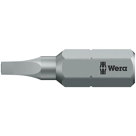 Wera Bit WERA Carré intérieur # 4 Longueur : 25mm NOUVEAU