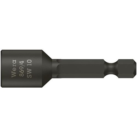 Wera Bit dopsleutel WERA zeskant, SW 10.0 lengte 50mm NIEUW